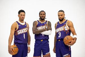 太阳vs快船首发：狄龙伤停6场后复出 布克&杰伦·格林&阿伦&马威