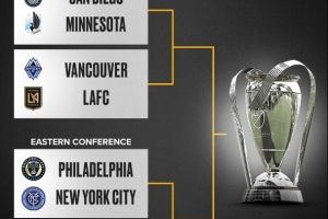 美职联8强赛对阵：辛辛那提vs迈阿密国际 温哥华白浪vs洛杉矶FC