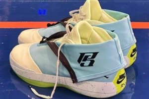 结合了AJ40和AJ28！班凯罗今日上脚混合鞋款AJ 40 Hybrid 4028