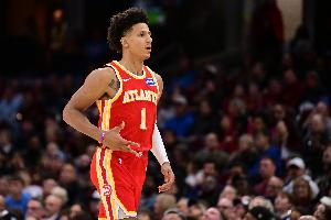 早早下个班！杰伦·约翰逊三节打卡 10中9高效砍24分10板8助！