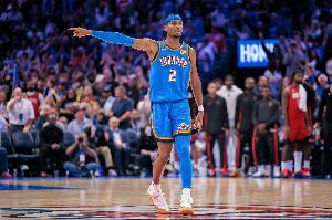 要花了？亚历山大空切上篮打进 雷霆一波16-1直接打停黄蜂