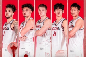 淡厚然今日13分钟3中3拿到6分1帽 西雅图大学83-74爱荷华大学